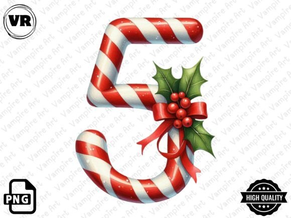 Download Holiday Typeface and Number Clipart PNG - Typeface Collection