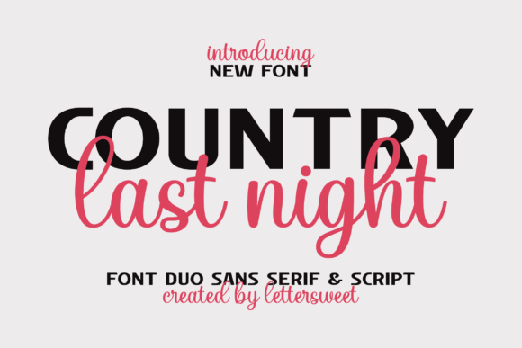 Download Country Last Night Duo - Duo Collection