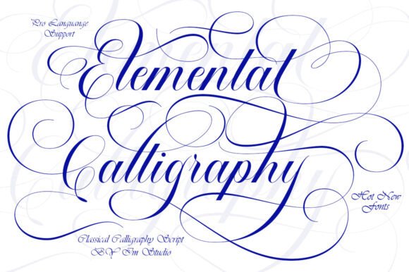 Download Elemental Calligraphy - Calligraphy Collection