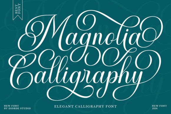 Download Magnolia Calligraphy - Calligraphy Collection