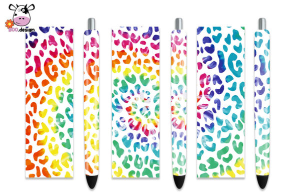 Download Tie Dye Pen Wrap Leopard - Pen Collection