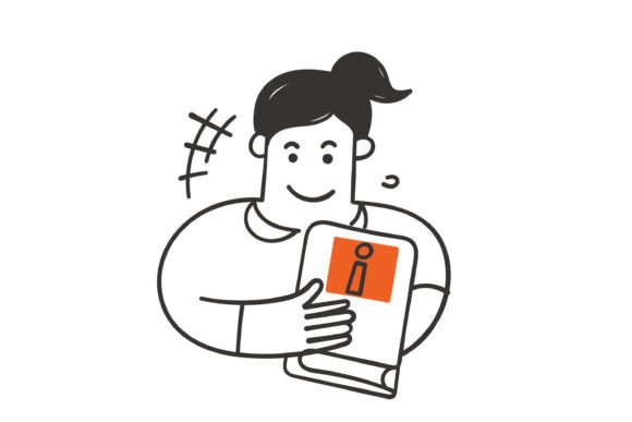 Download Doodle Person Holding Manual Book - Manual Collection
