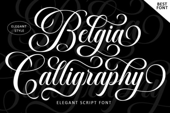 Download Belgia Calligraphy - Calligraphy Collection