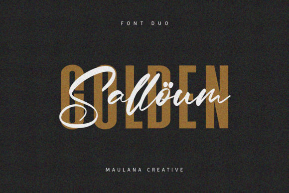 Download Salloum Golden Font Duo - Duo Collection