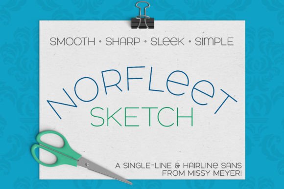 Download Norfleet Sketch (single Line) - Single Collection