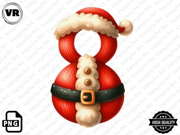 Download Holiday Typeface and Number Clipart PNG - Typeface Collection