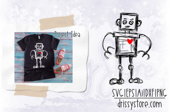 Download Sketched Robot - Sketched Collection