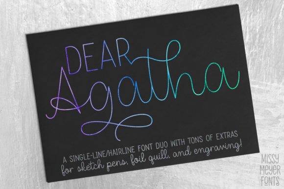 Download Dear Agatha (single Line) - Single Collection